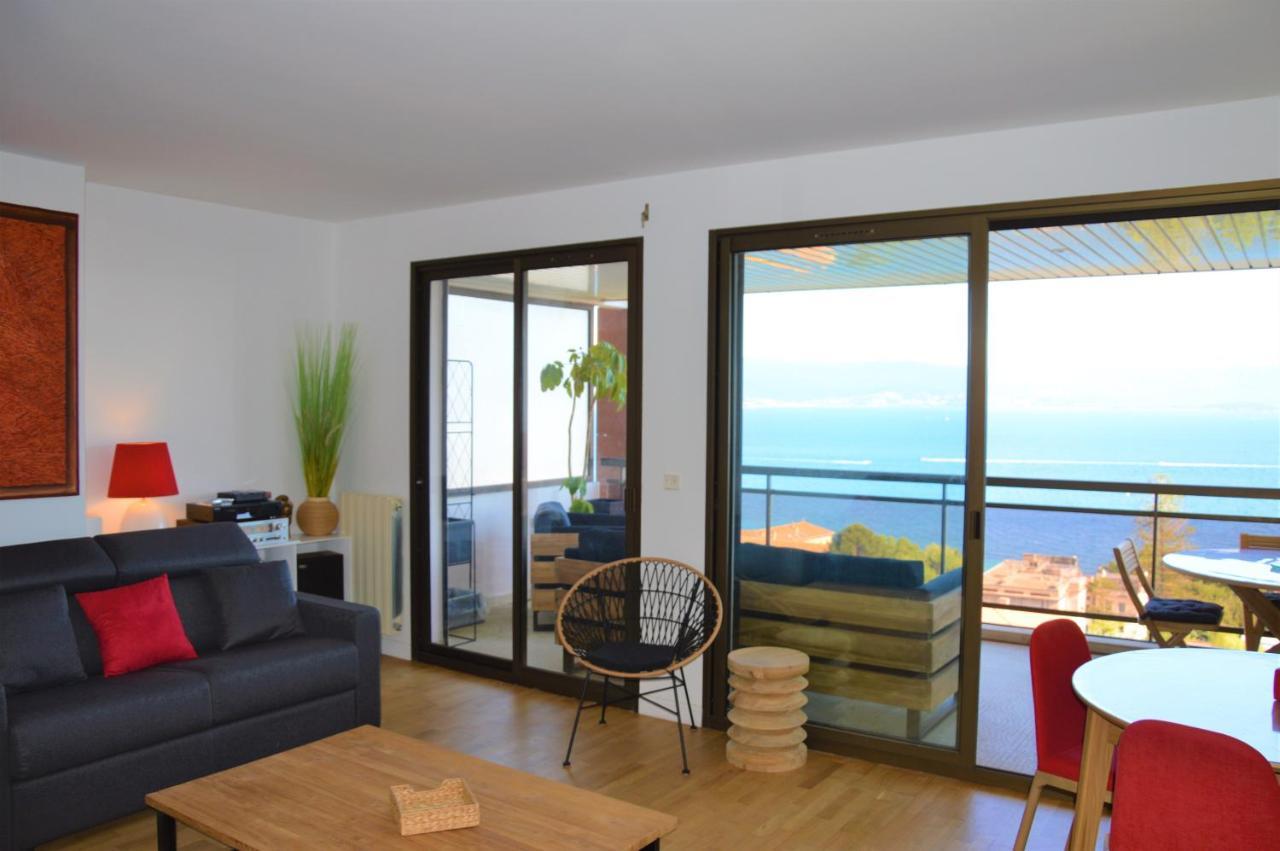 Grand T2 Standing Ajaccio Proche Centre Et Plages Vue Panoramique Parking Prive Εξωτερικό φωτογραφία