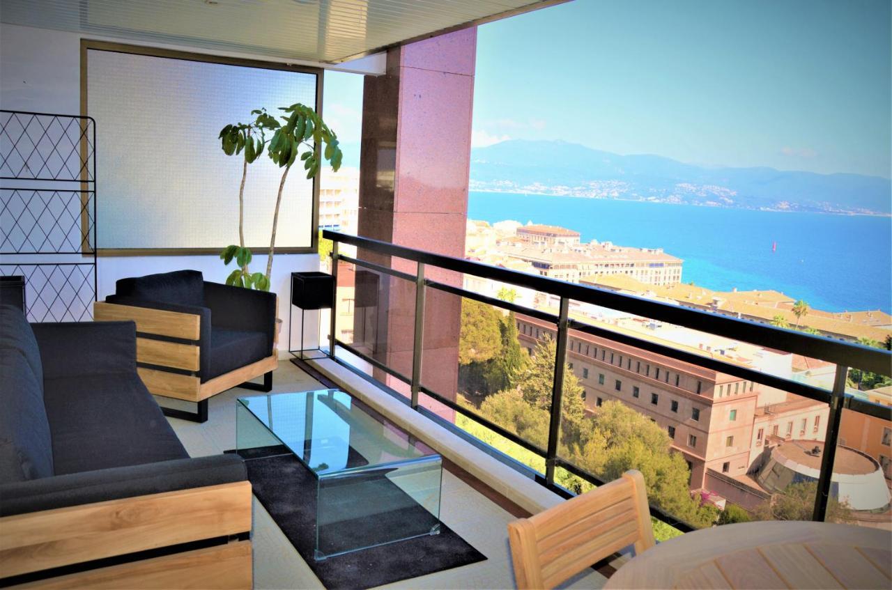 Grand T2 Standing Ajaccio Proche Centre Et Plages Vue Panoramique Parking Prive Εξωτερικό φωτογραφία